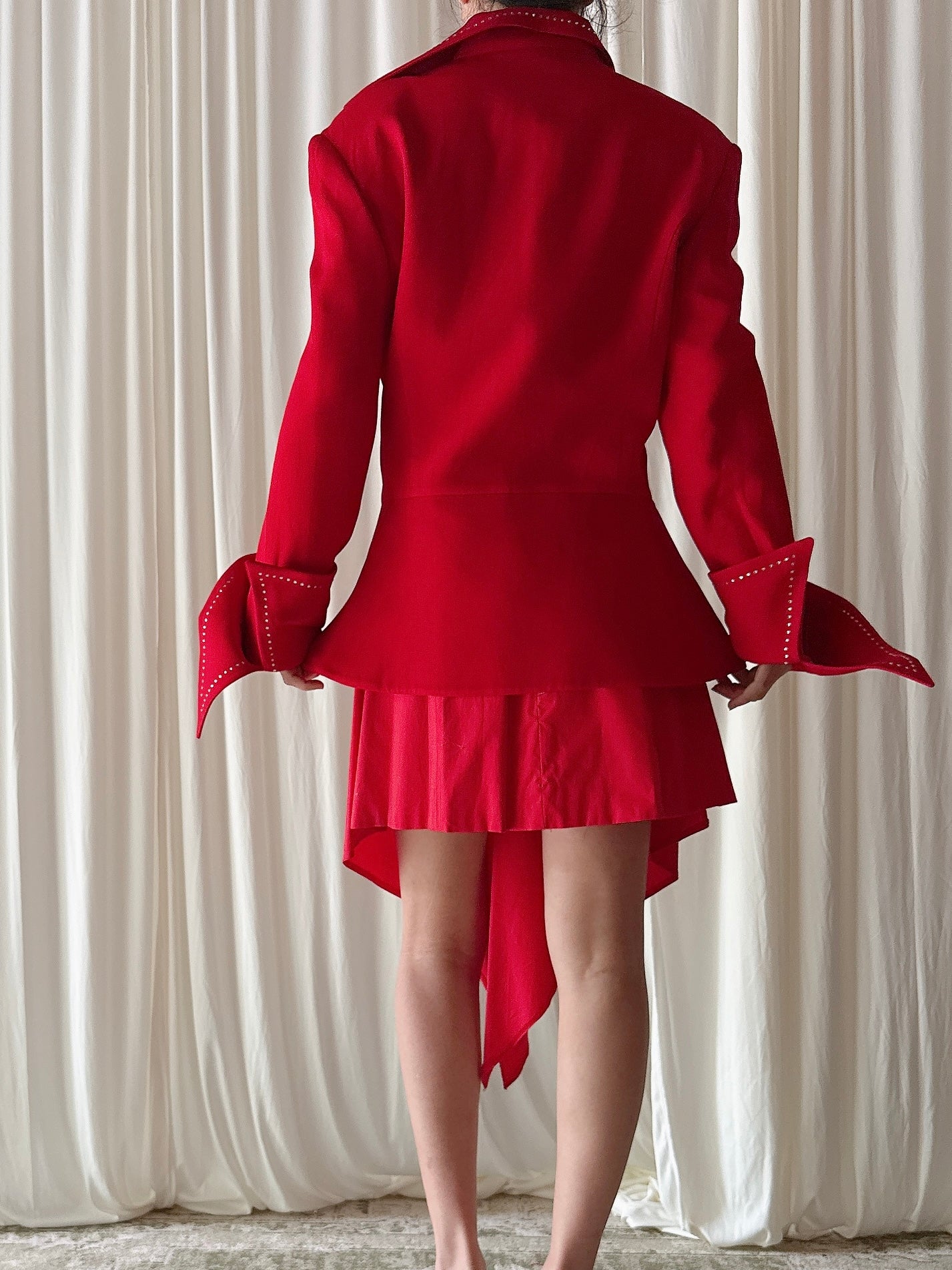 Vintage Claodia B. Red Jacket - L / 32W