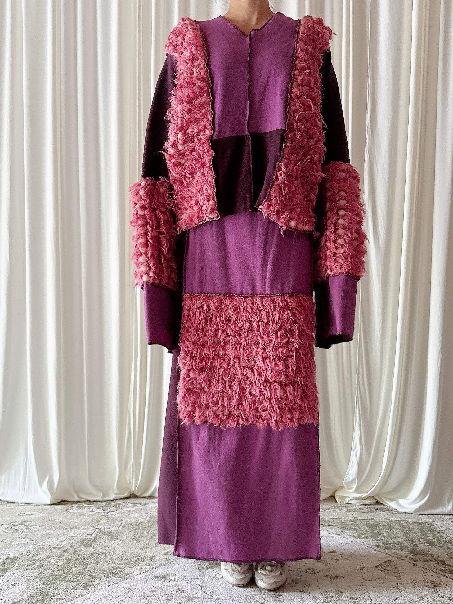 Vintage Benoit F. 2 Piece Purple Pink Set - Size 5