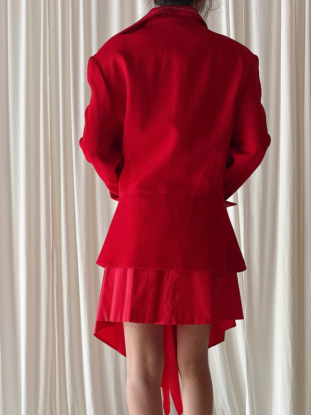 Vintage Claodia B. Red Jacket - L / 32W