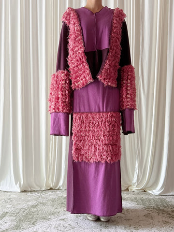 Vintage Benoit F. 2 Piece Purple Pink Set - Size 5