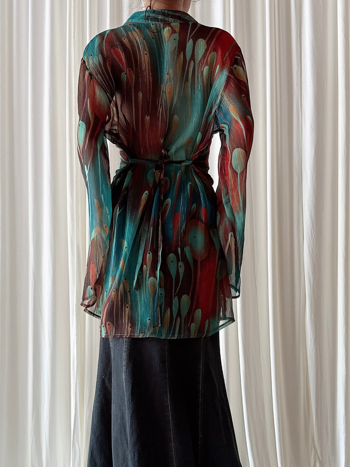 Vintage Butler & Wilson Chiffon Tunic - M